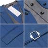 imageCOOFANDY Mens Layered Suit Vest Business Dress Vests Formal Wedding Waistcoat Slim FitRoyal Blue
