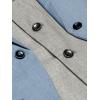 imageCOOFANDY Mens Layered Suit Vest Business Dress Vests Formal Wedding Waistcoat Slim FitSky Blue