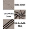 imageCOOFANDY Mens Beach Summer Shirts Linen Texture Shirts Short Sleeve Casual Button Down ShirtBrown