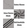 imageCOOFANDY Mens Beach Summer Shirts Linen Texture Shirts Short Sleeve Casual Button Down ShirtLight Gray