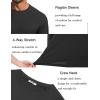 imageCOOFANDY Mens Sun Protection Shirts Long Sleeve Rash Guard Swim TShirts Lightweight Quick Dry Fishing ShirtsBlack