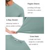imageCOOFANDY Mens Sun Protection Shirts Long Sleeve Rash Guard Swim TShirts Lightweight Quick Dry Fishing ShirtsGrey Green