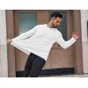 imageCOOFANDY Mens Sun Protection Shirts Long Sleeve Rash Guard Swim TShirts Lightweight Quick Dry Fishing ShirtsWhite