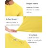 imageCOOFANDY Mens Sun Protection Shirts Long Sleeve Rash Guard Swim TShirts Lightweight Quick Dry Fishing ShirtsYellow
