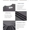 imageCOOFANDY Mens Swim Shirt Short Sleeve UPF 50 Sun Protection Shirt Rah Guard Athletic Quick Dry T ShirtsDeep Grey