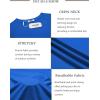 imageCOOFANDY Mens Swim Shirt Short Sleeve UPF 50 Sun Protection Shirt Rah Guard Athletic Quick Dry T ShirtsSky Blue