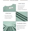 imageCOOFANDY Mens Swim Shirt Short Sleeve UPF 50 Sun Protection Shirt Rah Guard Athletic Quick Dry T ShirtsTeal