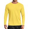 imageCOOFANDY Mens Sun Protection Shirts Long Sleeve Rash Guard Swim TShirts Lightweight Quick Dry Fishing ShirtsYellow