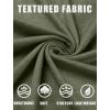 imageCOOFANDY Mens Casual Henley Shirts Short Sleeve Pocket TShirts Lightweight Button Henley Pullover Basic TeesArmy Green