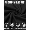 imageCOOFANDY Mens Casual Henley Shirts Short Sleeve Pocket TShirts Lightweight Button Henley Pullover Basic TeesBlack