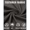 imageCOOFANDY Mens Casual Henley Shirts Short Sleeve Pocket TShirts Lightweight Button Henley Pullover Basic TeesDark Grey