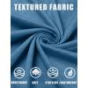 imageCOOFANDY Mens Casual Henley Shirts Short Sleeve Pocket TShirts Lightweight Button Henley Pullover Basic TeesDemin Blue