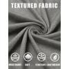 imageCOOFANDY Mens Casual Henley Shirts Short Sleeve Pocket TShirts Lightweight Button Henley Pullover Basic TeesLight Grey