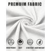 imageCOOFANDY Mens Casual Henley Shirts Short Sleeve Pocket TShirts Lightweight Button Henley Pullover Basic TeesWhite