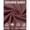 imageCOOFANDY Mens Casual Henley Shirts Short Sleeve Pocket TShirts Lightweight Button Henley Pullover Basic TeesWine Red