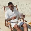 imageCOOFANDY Mens Casual Henley Shirts Long Sleeve Band Collar Lightweight Beach Shirts Summer TShirtsAll White