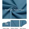 imageCOOFANDY Mens Casual Henley TShirts Summer Short Sleeve Cotton Shirts Basic Button Tee TopsCaptains Blue