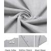 imageCOOFANDY Mens Casual Henley TShirts Summer Short Sleeve Cotton Shirts Basic Button Tee TopsGrey