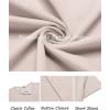 imageCOOFANDY Mens Casual Henley TShirts Summer Short Sleeve Cotton Shirts Basic Button Tee TopsKhaki