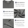 imageCOOFANDY Mens Crewneck Sweater Short Sleeve Knit Pullover Casual Basic Tops Classic Fashion TeesDark Grey