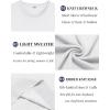 imageCOOFANDY Mens Crewneck Sweater Short Sleeve Knit Pullover Casual Basic Tops Classic Fashion TeesWhite