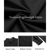imageCOOFANDY Mens Henley Shirt Long Sleeve Lightweight Casual TShirt Summer Beach Hippie Tee ShirtBlack