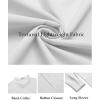 imageCOOFANDY Mens Henley Shirt Long Sleeve Lightweight Casual TShirt Summer Beach Hippie Tee ShirtWhite