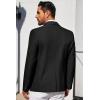 imageCOOFANDY Mens Blazer Business Suit Jacket Slim Fit Two Button Casual Sport CoatsBlack