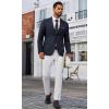 imageCOOFANDY Mens Blazer Business Suit Jacket Slim Fit Two Button Casual Sport CoatsNavy Blue