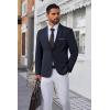 imageCOOFANDY Mens Blazer Business Suit Jacket Slim Fit Two Button Casual Sport CoatsNavy Blue