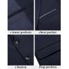 imageCOOFANDY Mens Blazer Business Suit Jacket Slim Fit Two Button Casual Sport CoatsNavy Blue