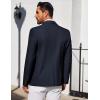 imageCOOFANDY Mens Blazer Business Suit Jacket Slim Fit Two Button Casual Sport CoatsNavy Blue