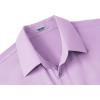 imageCOOFANDY Big ampamp Tall Dress Shirts for Men Short Sleeve Button Down Casual ShirtsLilac