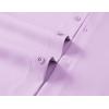 imageCOOFANDY Big ampamp Tall Dress Shirts for Men Short Sleeve Button Down Casual ShirtsLilac