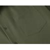 imageCOOFANDY Big ampamp Tall Dress Shirts for Men Short Sleeve Button Down Casual ShirtsOlive Green