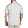 imageCOOFANDY Big ampamp Tall Dress Shirts for Men Short Sleeve Button Down Casual ShirtsWhite