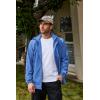 imageCOOFANDY Rain Jacket Men Waterproof Lightweight Packable Raincoat Hooded Windbreaker For Hiking Golf RunningBlue