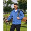 imageCOOFANDY Rain Jacket Men Waterproof Lightweight Packable Raincoat Hooded Windbreaker For Hiking Golf RunningBlue