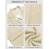 imageCOOFANDY Mens Casual Blazer Slim Fit Sport Coat Suit Jacket Lightweight Two Button Blazer JacketBeige