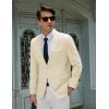 imageCOOFANDY Mens Casual Blazer Slim Fit Sport Coat Suit Jacket Lightweight Two Button Blazer JacketBeige