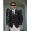 imageCOOFANDY Mens Casual Blazer Slim Fit Sport Coat Suit Jacket Lightweight Two Button Blazer JacketBlack