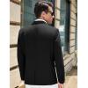 imageCOOFANDY Mens Casual Blazer Slim Fit Sport Coat Suit Jacket Lightweight Two Button Blazer JacketBlack