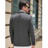 imageCOOFANDY Mens Casual Blazer Slim Fit Sport Coat Suit Jacket Lightweight Two Button Blazer JacketGrey