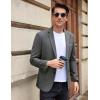 imageCOOFANDY Mens Casual Blazer Slim Fit Sport Coat Suit Jacket Lightweight Two Button Blazer JacketGrey