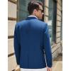 imageCOOFANDY Mens Casual Blazer Slim Fit Sport Coat Suit Jacket Lightweight Two Button Blazer JacketNavy Blue