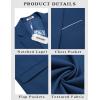 imageCOOFANDY Mens Casual Blazer Slim Fit Sport Coat Suit Jacket Lightweight Two Button Blazer JacketNavy Blue