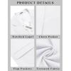 imageCOOFANDY Mens Casual Blazer Slim Fit Sport Coat Suit Jacket Lightweight Two Button Blazer JacketWhite