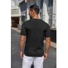 imageCOOFANDY Mens Knit Henley Shirts Short Sleeve Casual Basic Tee Summer Button Soild T Shirts01black