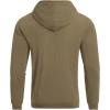 imageCOOFANDY Mens Hooded Sweatshirt Long Sleeve Casual Corduroy Drawstring Pullover Hoodies with PocketKhaki