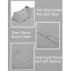 imageCOOFANDY Mens Short Sleeve Knit Shirts Button Down Vintage Polo Casual Beach ShirtsLight Gray